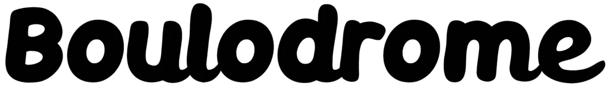 Boulodrome Font 1