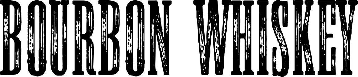 Bourbon Whiskey Font 1