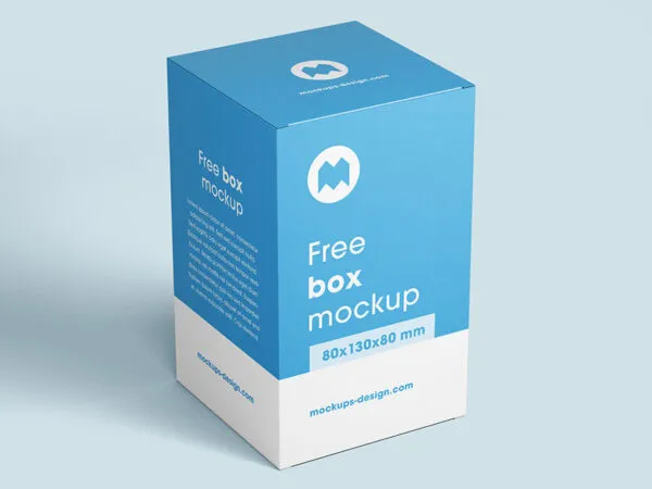 Box Mockups with 3 Different Shots 1
