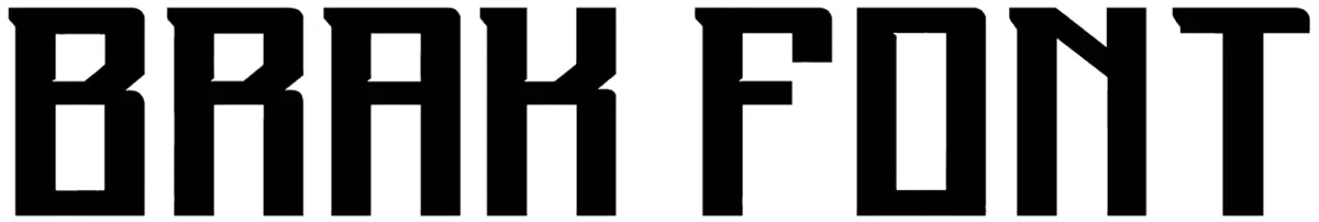 Brak Font 1