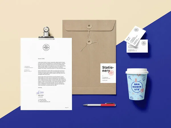 Branding Mockup in a Photorealistic Look 1