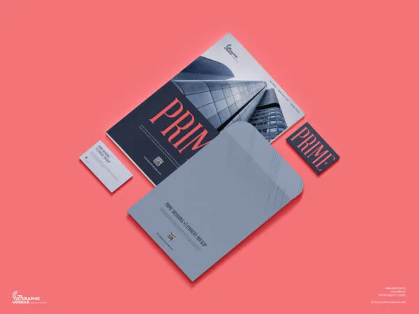 Branding and Stationery Set Mockup Design 1
