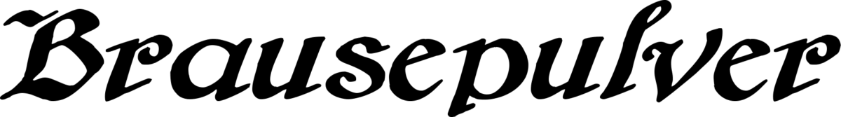 Brausepulver Font 1