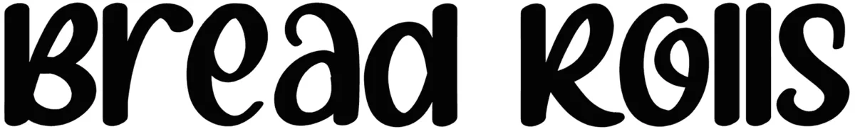 Bread Rolls Font 1