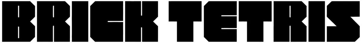 Brick Tetris Font 1