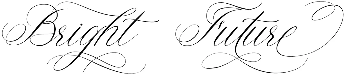Bright Future Font 1