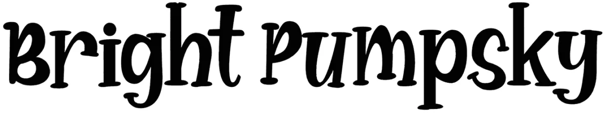 Bright Pumpsky Font 1