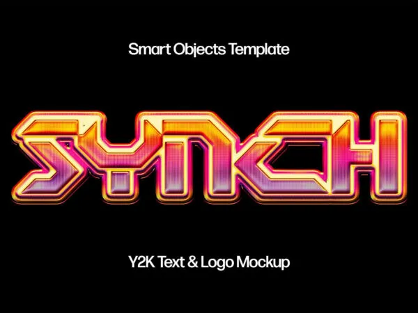 Bright Y2k Chrome Effect 1