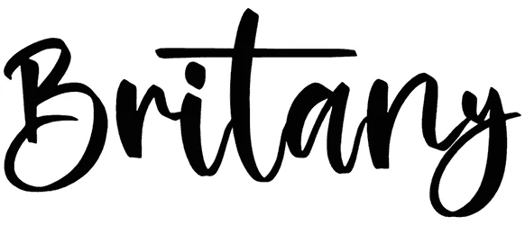Britany Font 1