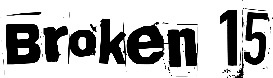 Broken 15 Font 1
