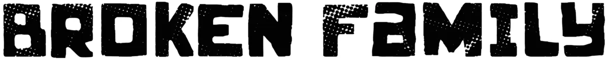 Broken Family Font 1
