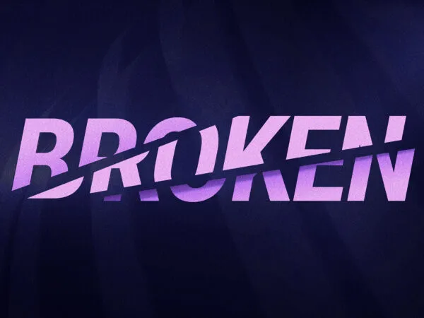 Broken Letters Text Effect 1