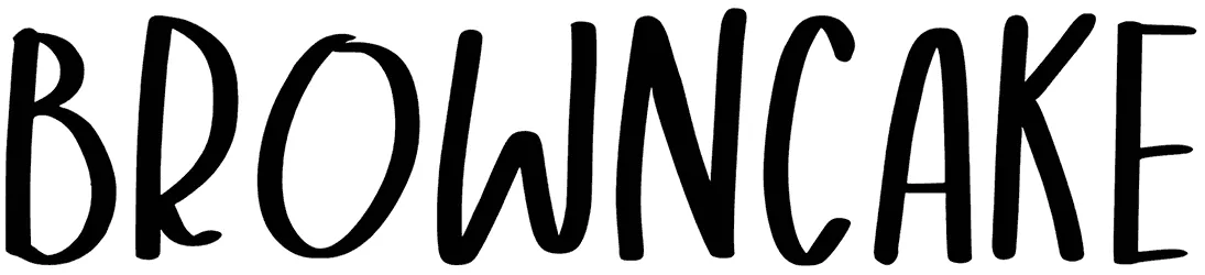 Browncake Font 1