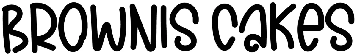 Brownis Cakes Font 1