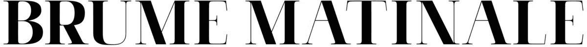 Brume Matinale Font 1