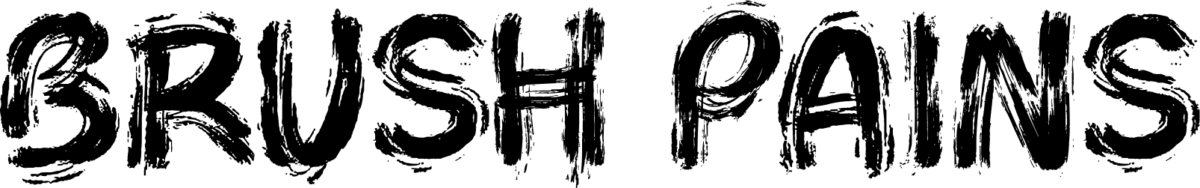 Brush Pains Font 1