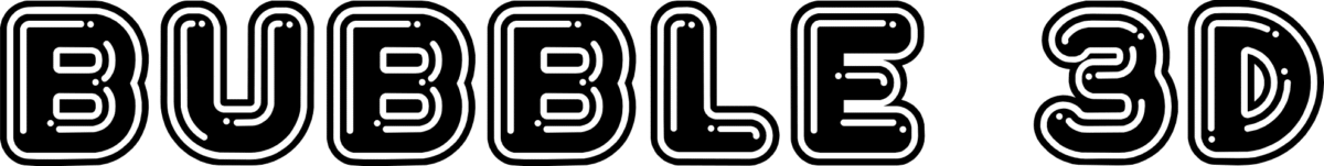 Bubble 3D Font 1