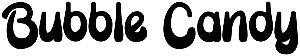 Bubble Candy Font 1