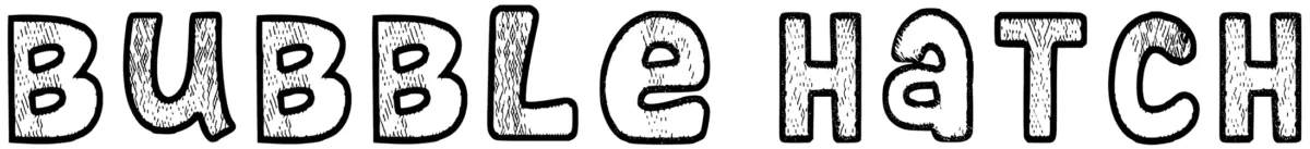 Bubble Hatch Font 1