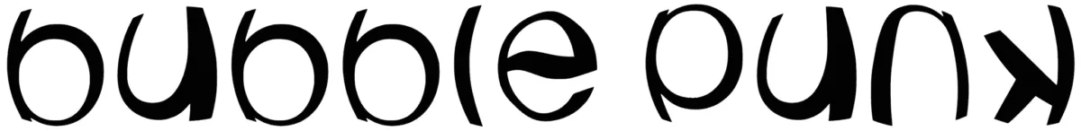 Bubble Punk Font 1