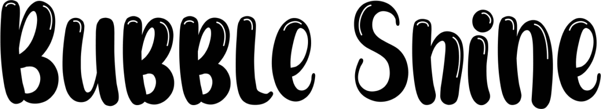 Bubble Shine Font 1