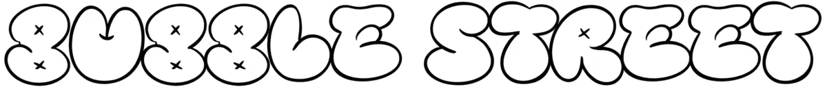 Bubble Street Font 1