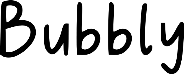 Bubbly Font 1