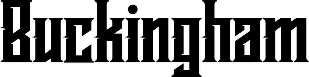 Buckingham Font 1