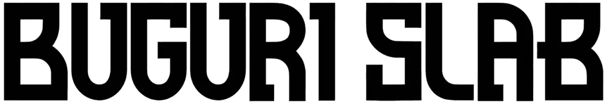 Buguri Slab Font 1