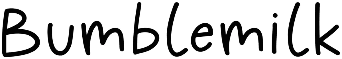 Bumblemilk Font 1