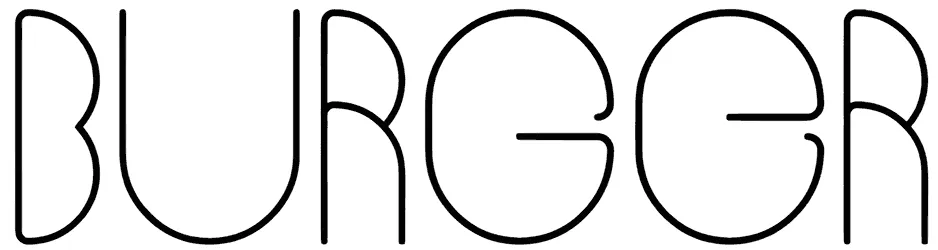 Burger Font 1