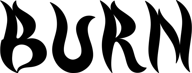 Burn Font 1