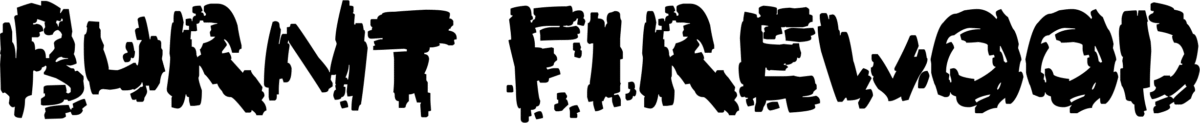 Burnt Firewood Font 1