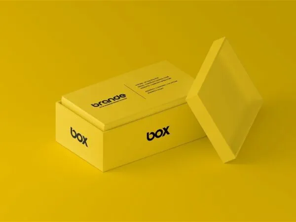 Business Card Mockup in 4 Distinct Views 1