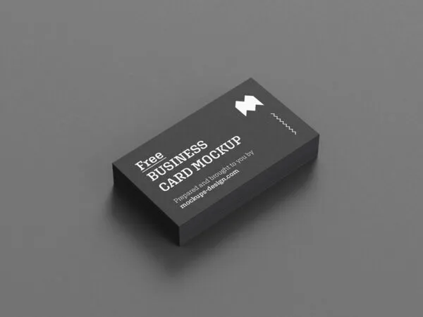 Business Cards Mockup with 5 Shots 1