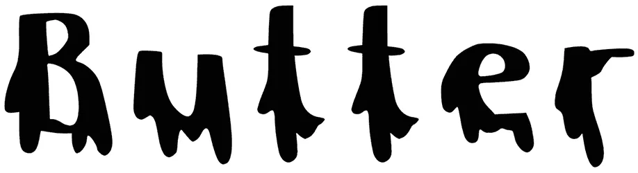Butter Font 1
