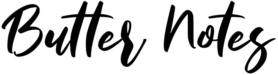Butter Notes Font 1