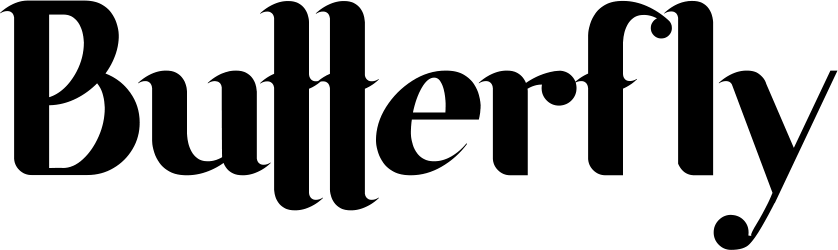 Butterfly Font 1