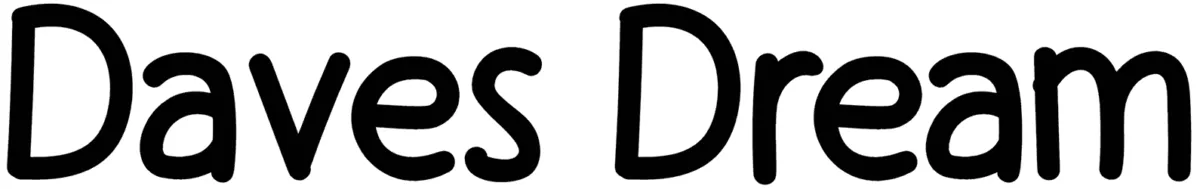 CF Daves Dream Font 1