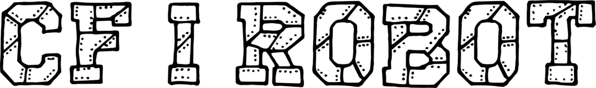 CF I Robot Font 1