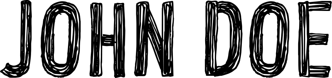 CF John Doe Font 1