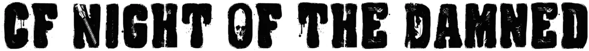 CF Night Of The Damned Font 1