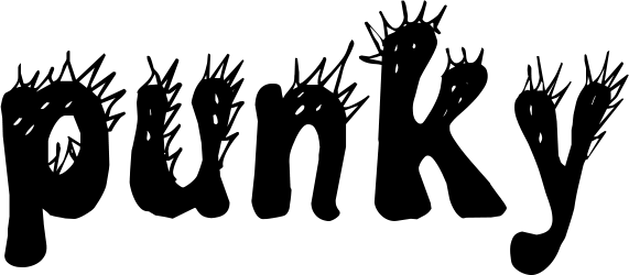 CF Punky Font 1