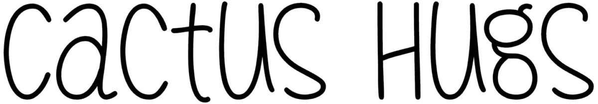 Cactus Hugs Font 1