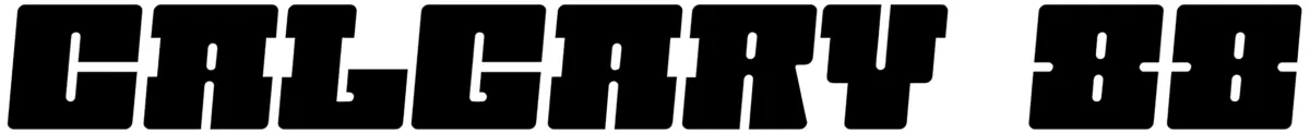 Calgary 88 Font 1