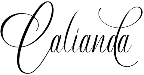 Calianda Font 1