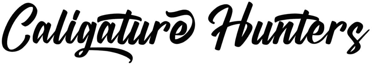 Caligature Hunters Font 1