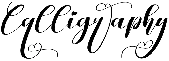 Calligraphy Font 1