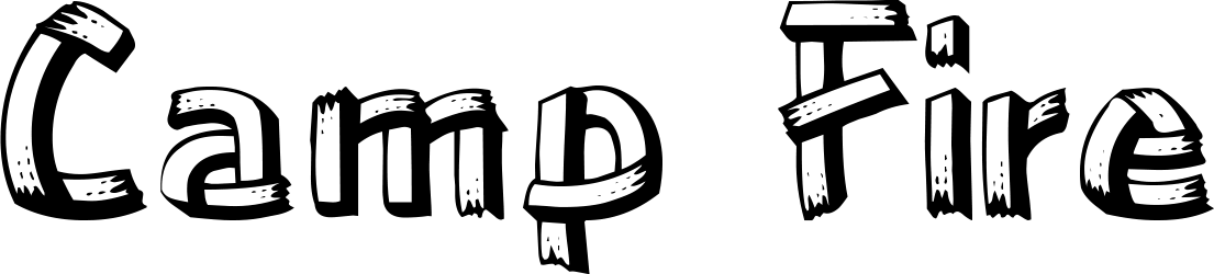Camp Fire Font 1