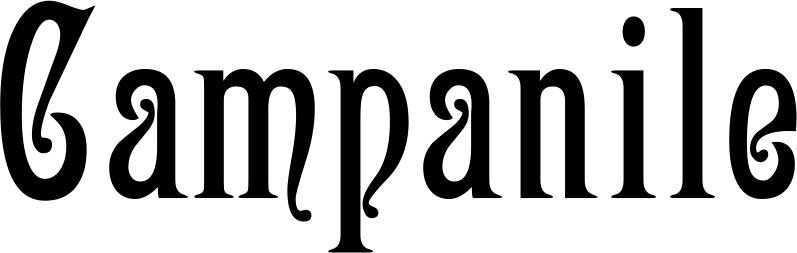 Campanile Font 1